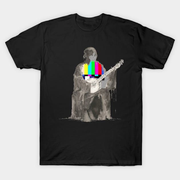 Banjo of Death (no signal) T-Shirt by NO_SIGNAL